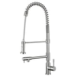 Whitehaus WHS1644-SK-PSS Waterhaus Commercial Single-Hole Faucet