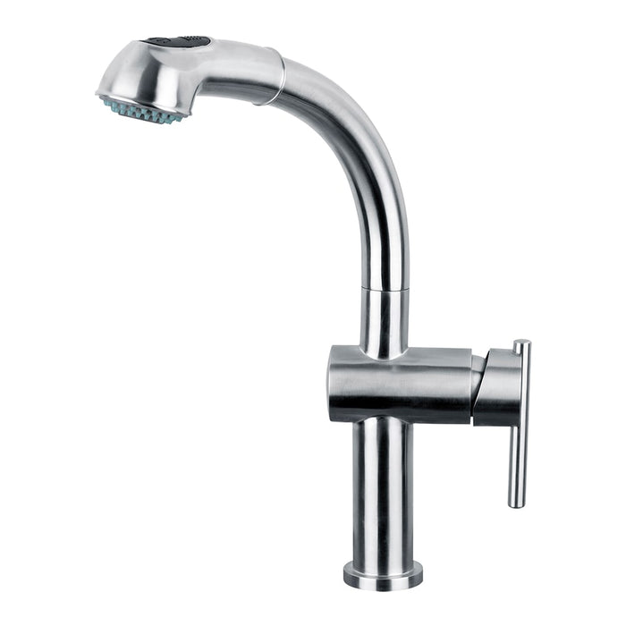 Whitehaus WHS1991-SK-BSS Waterhaus Single-Hole Faucet