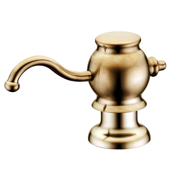 Whitehaus WHSD030-AB Solid Brass Soap/Lotion Dispenser