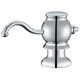 Whitehaus WHSD030-C Solid Brass Soap/Lotion Dispenser