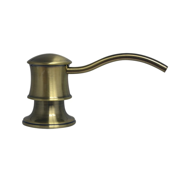 Whitehaus WHSD45N-AB Solid Brass Soap/Lotion Dispenser