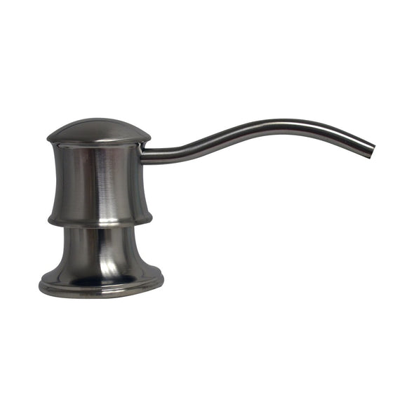 Whitehaus WHSD45N-BN Solid Brass Soap/Lotion Dispenser