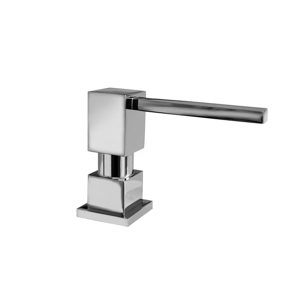 Whitehaus WHSQ-SD003-C Q-Haus Solid Brass Soap/Lotion Dispenser 