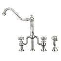 Whitehaus WHTTSCR3-9771-NT-C Twisthaus Plus Bridge Faucet