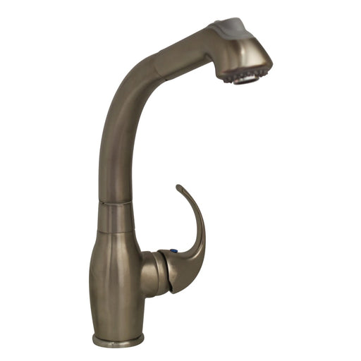 Whitehaus WHUS566-BN Metrohaus Single Lever Kitchen Faucet