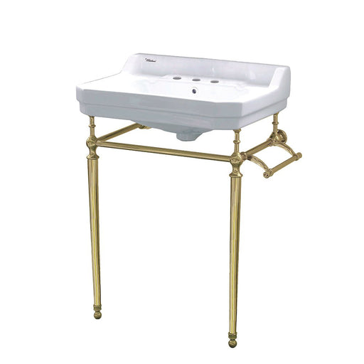 Whitehaus WHV024-L33-3H-B Victoriahaus Console