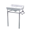 Whitehaus WHV024-L33-3H-BN Victoriahaus Console