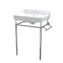 Whitehaus WHV024-L33-3H-PN Victoriahaus Console