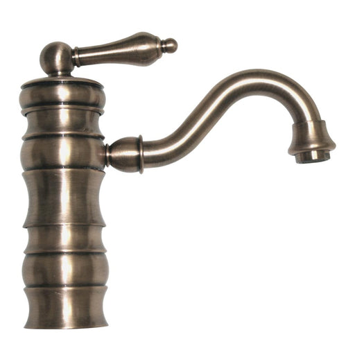 Whitehaus WHVEG3-1095-BN Vintage III Single Hole/Single Lever Bathroom Faucet