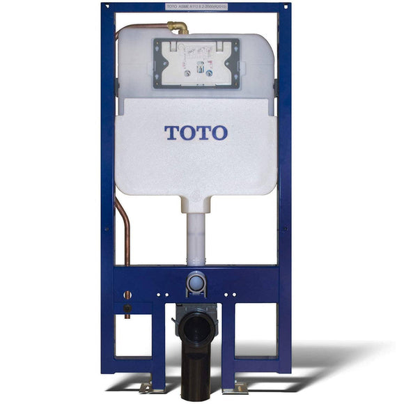 TOTO WT173M In-Wall Dual Max Tank System with Copper Pipe - 1.28 GPF and 0.9 GPF