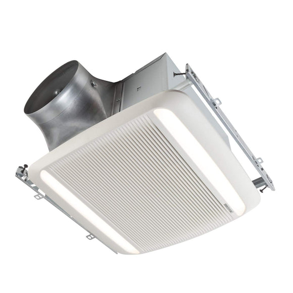 Broan NuTone ULTRA GREEN XB Series 80 CFM Ceiling Bathroom Exhaust Fan with LED Light, ENERGY STAR