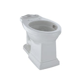 TOTO C404CUFG#11 Promenade II Universal Height Toilet Bowl with CeFiONtect, Colonial White