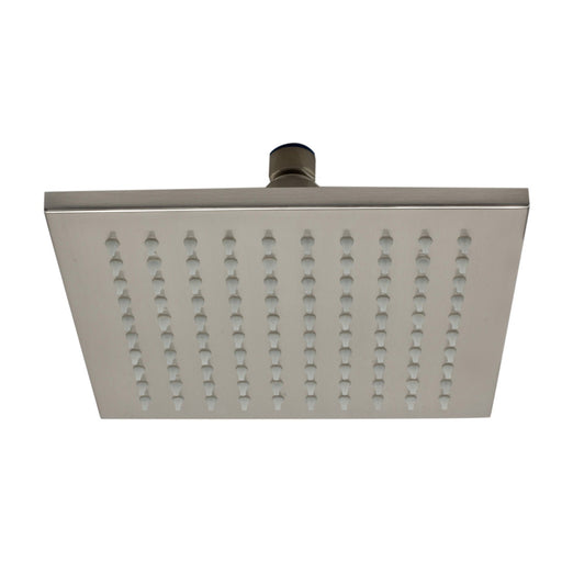 ALFI Brand LED8S-BN Brushed Nickel 8" Square Multi Color LED Rain Shower Head