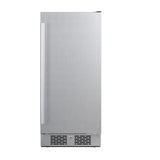 3.3 Cu Ft 15 Undercounter Stainless Steel Refrigerator Right Hinged