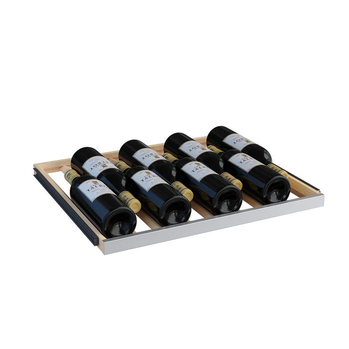 Avallon AWC242DZRH 24" Wide 45 Bottle Capacity Dual Zone Wine Cooler in Stainless Steel