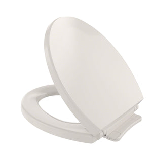 TOTO SoftClose Non Slamming, Slow Close Round Toilet Seat and Lid, Sedona Beige, SKU: SS113#12