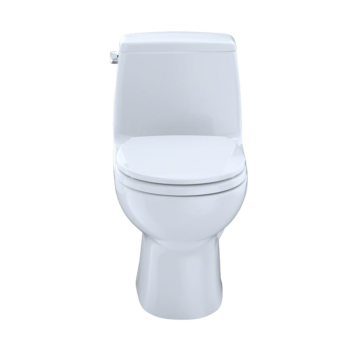 TOTO MS853113E#01 Eco UltraMax One-Piece Round Bowl 1.28 GPF Toilet, Cotton White