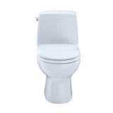 TOTO MS853113E#11 Eco UltraMax One-Piece Round Bowl 1.28 GPF Toilet, Colonial White