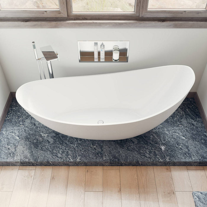 ALFI Brand AB2875-PC Polished Chrome Free Standing Floor Mounted Bath Tub Filler