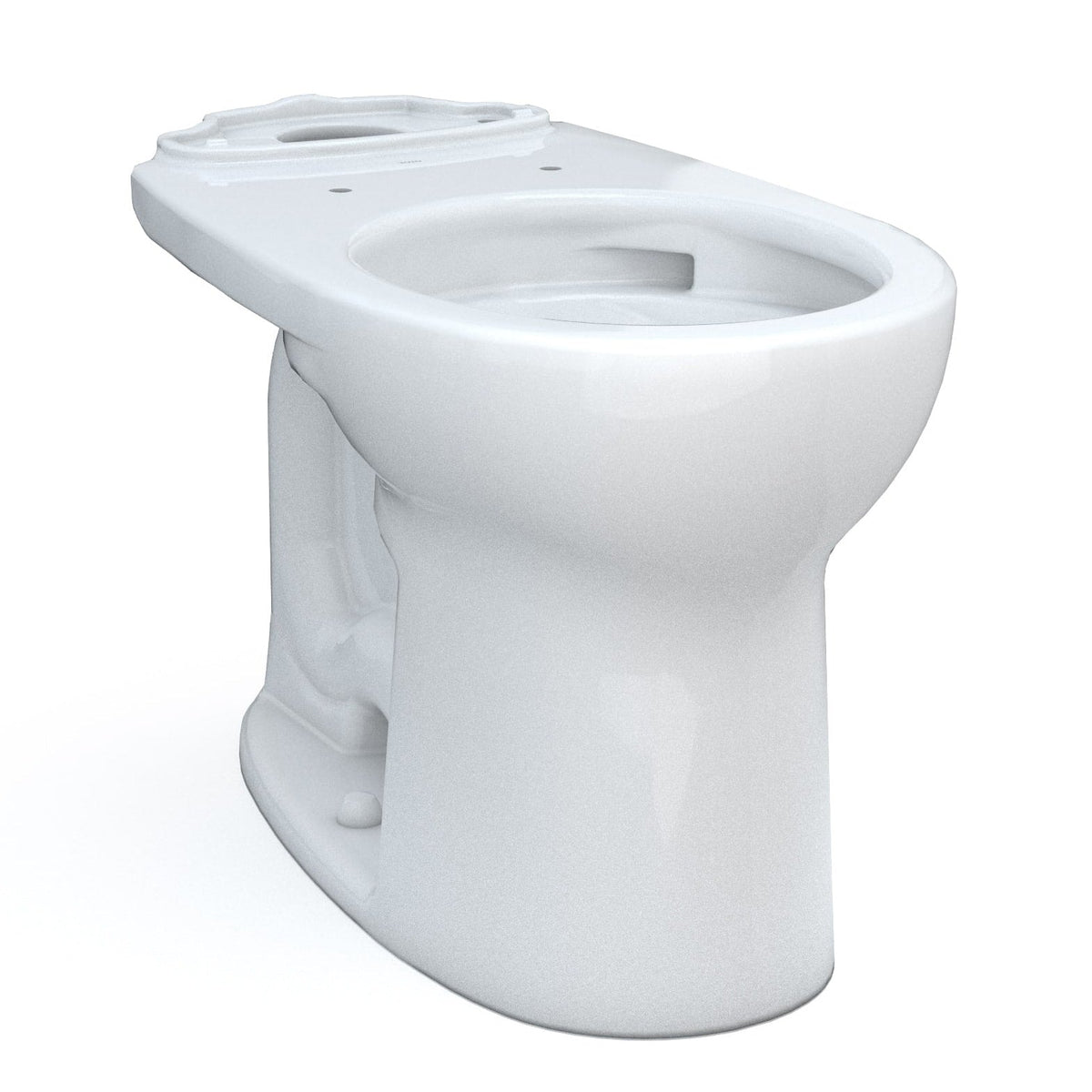 TOTO C775CEFG#01 Drake Round Tornado Flush Toilet Bowl, Cotton