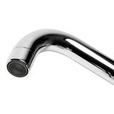 ALFI Brand AB1035-PC Polished Chrome 8" Widespread Wall-Mounted Cross Handle Faucet