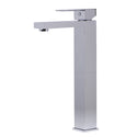 ALFI Brand AB1129-PC Polished Chrome Tall Square Single Lever Bathroom Faucet