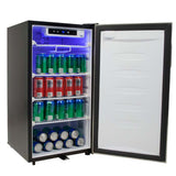 Edgestar BWC120SLD 113 Can Beverage Center in Stainless Steel