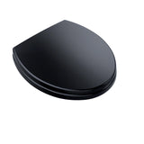 TOTO SS113#51 SoftClose Non Slamming, Slow Close Round Toilet Seat and Lid, Ebony