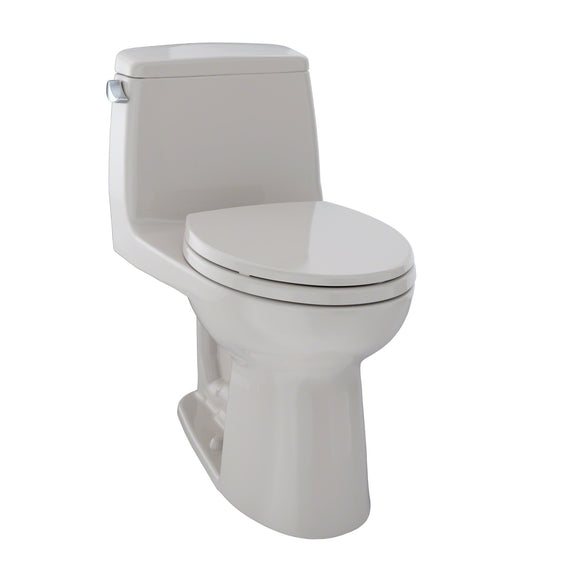 TOTO UltraMax One-Piece Elongated 1.6 GPF ADA Compliant Toilet, Sedona Beige, SKU: MS854114SL#12