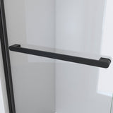 DreamLine SHDR-134876X-09 Charisma-X 44-48"W x 76"H Frameless Bypass Sliding Shower Door in Satin Black
