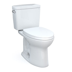 TOTO MS776124CEG#01 Drake Two-Piece 1.28 GPF Tornado Flush Toilet with SoftClose Seat