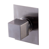ALFI Brand AB9209-BN Brushed Nickel Modern Square 3 Way Shower Diverter