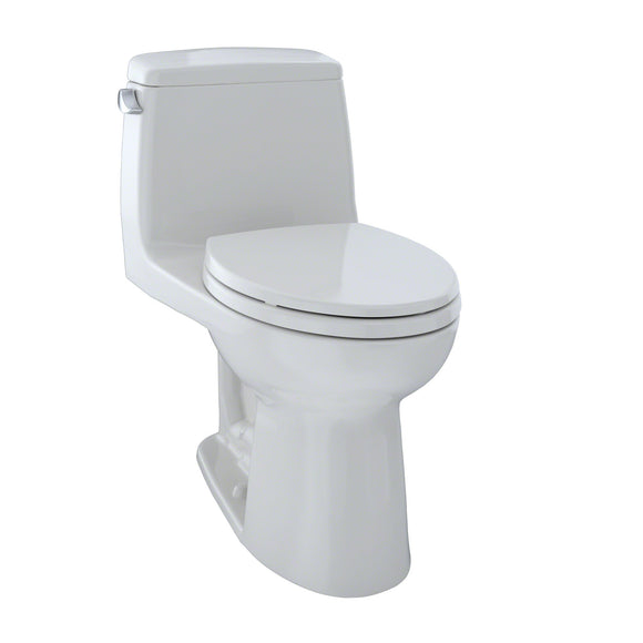 TOTO UltraMax One-Piece Elongated 1.6 GPF ADA Compliant Toilet, Colonial White, SKU: MS854114SL#11