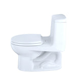 TOTO MS853113E#01 Eco UltraMax One-Piece Round Bowl 1.28 GPF Toilet, Cotton White