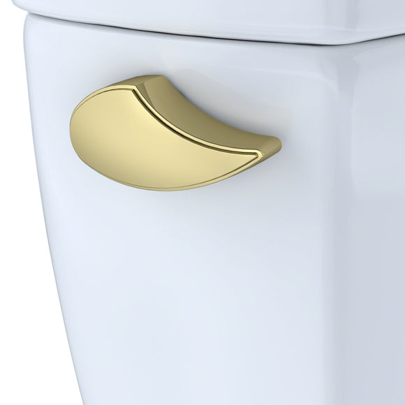 TOTO Trip Lever - Polished Brass for Drake (Except R Suffix) Toilet, SKU: THU068#PB