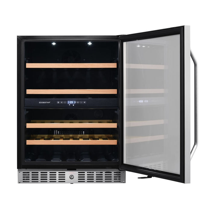 Edgestar CWB8420DZ 24" Wide Wine and Beverage Cooler in Stainless Steel