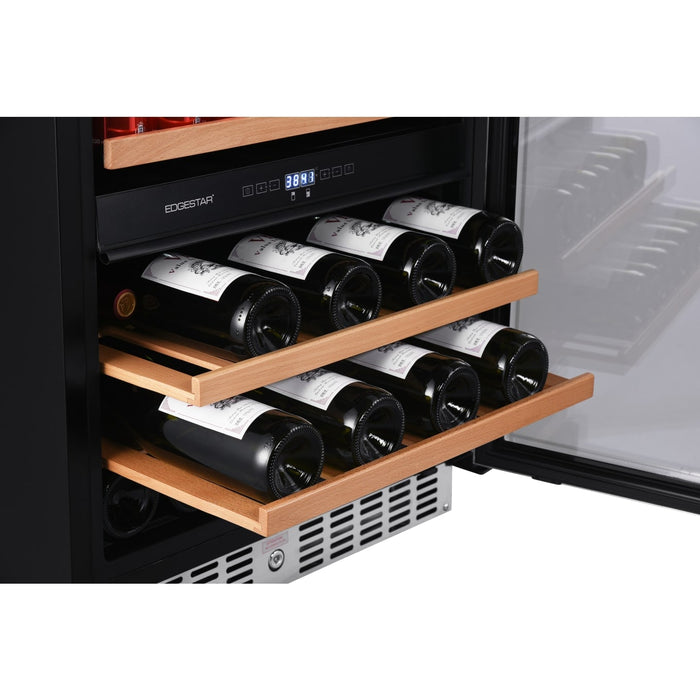 Edgestar CWB8420DZ 24" Wide Wine and Beverage Cooler in Stainless Steel