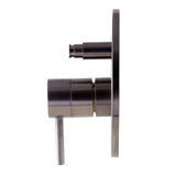 ALFI AB1701-BN Brushed Nickel Pressure Balanced Round Shower Mixer with Diverter