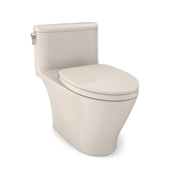 TOTO MS642124CEFG#12 Nexus One-Piece Toilet with SS124 SoftClose Seat,  Washlet+ Ready, Sedona Beige - SKU - MS642124CEFG#12