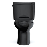 TOTO MS454124CEF#51 Drake II Two-Piece Toilet with SS124 SoftClose Seat, Washlet+ Ready, Ebony Black