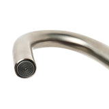 ALFI Brand AB1400-BN Brushed Nickel Two-Handle 4" Centerset Bathroom Faucet