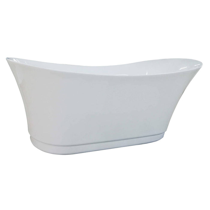 EAGO AM2140 6 Foot White Free Standing Air Bubble Bathtub