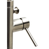 ALFI AB2534-BN Brushed Nickel Floor Mounted Tub Filler Mixer with Shower Head