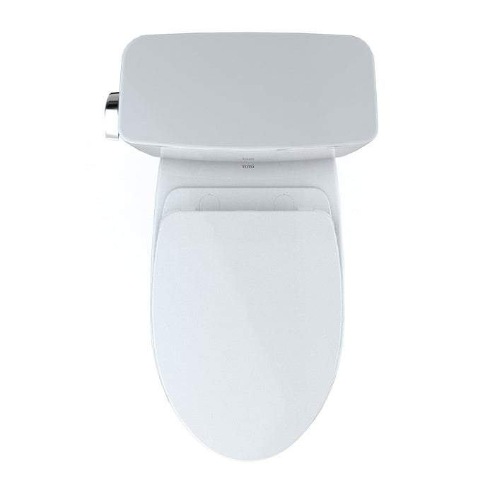 TOTO MS776124CEG#01 Drake Two-Piece 1.28 GPF Elongated Toilet with SoftClose Seat, Washlet+ Ready