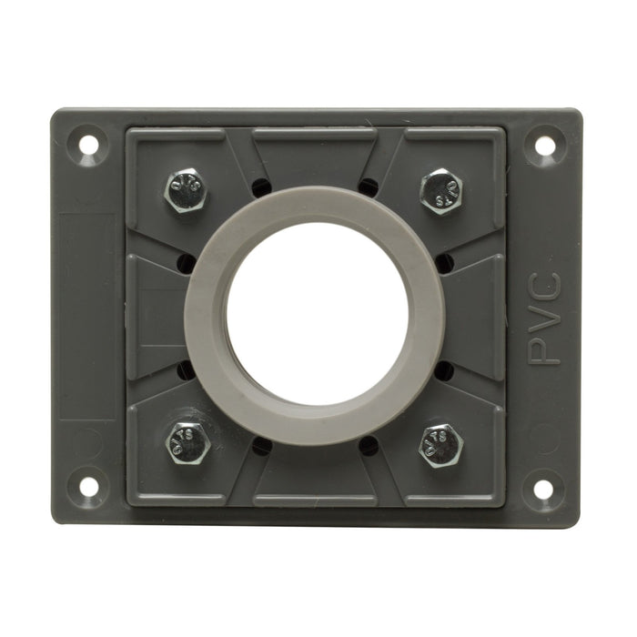 ALFI Brand ABDB55 PVC Shower Drain Base with Rubber Fitting