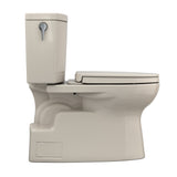 TOTO MS474124CUFG#03 Vespin II 1G Two-Piece Toilet with SS124 SoftClose Seat, Washlet+ Ready, Bone Finish