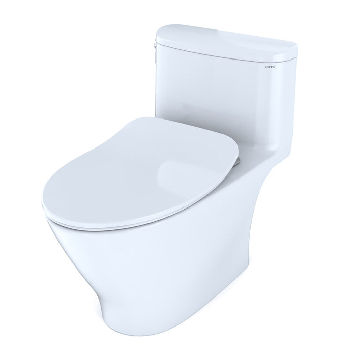 TOTO MS642234CEFG#01 Nexus One-Piece 1.28 GPF Universal Height Toilet with SoftClose Seat, Washlet+ Ready