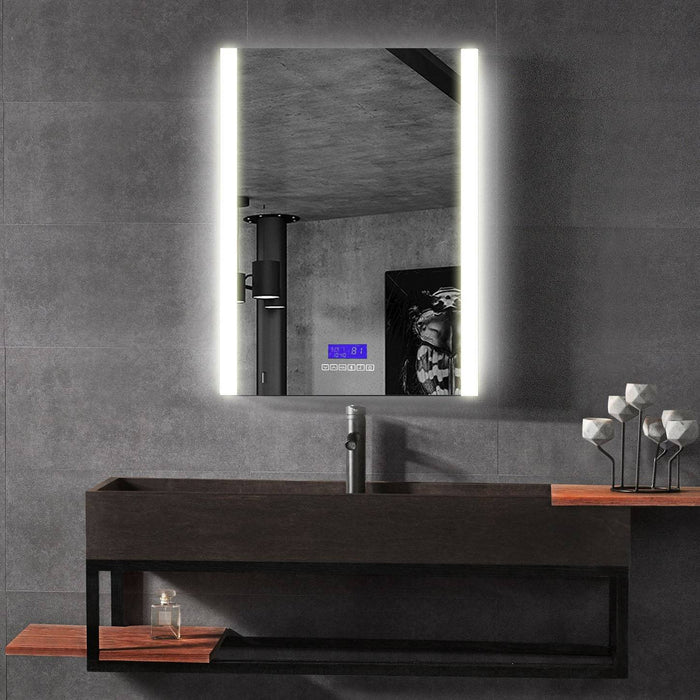 ALFI Brand ABMC2432BT 24" x 32" Single Door LED Light Bluetooth Medicine Cabinet