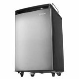 Edgestar BR2001BL 20" Wide Ultra Low Temp Refrigerator for Kegerator Conversion in Black