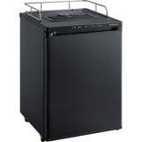 Free Standing Keg Convection Refrigerator Black 24